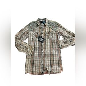 Roar button up‎ size XXl